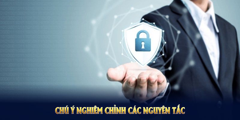 Chú ý nghiêm chỉnh các nguyên tắc về quyền riêng tư nhằm tránh mọi xâm phạm