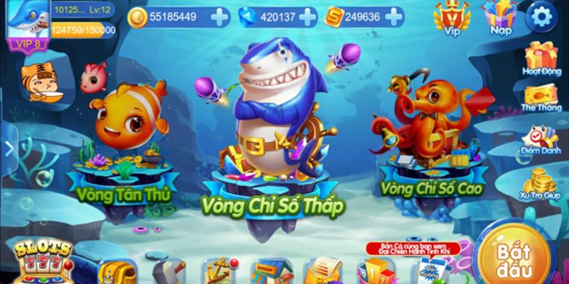 Tổng hợp tính năng nổi bật của game bắn cá H5